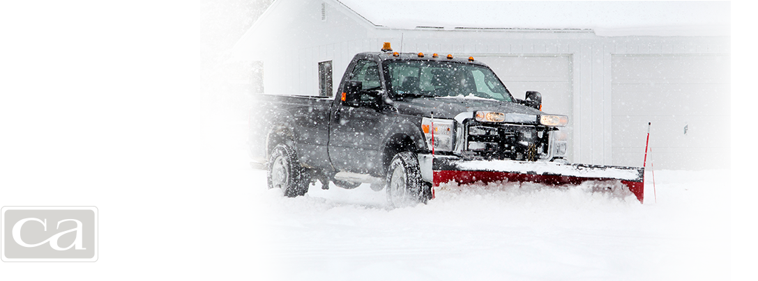 Get proper coverage on your snow removal equipment. Call us today.